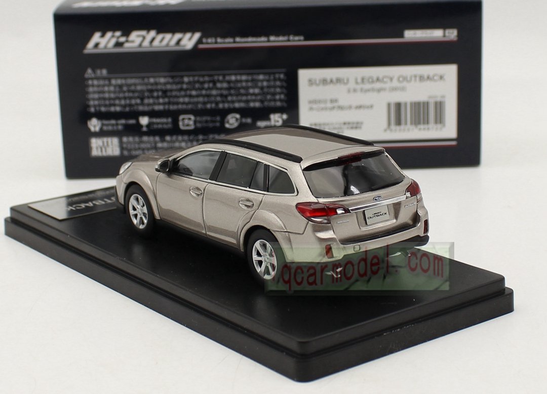 Collectible Car Model 1/43 HI Story SUBARU LEGACY OUTBACK EyeSight 2012 HS512 BR Resin car model - Image 6