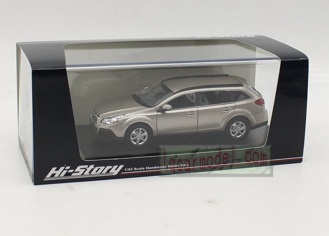 Collectible Car Model 1/43 HI Story SUBARU LEGACY OUTBACK EyeSight 2012 HS512 BR Resin car model - Image 3