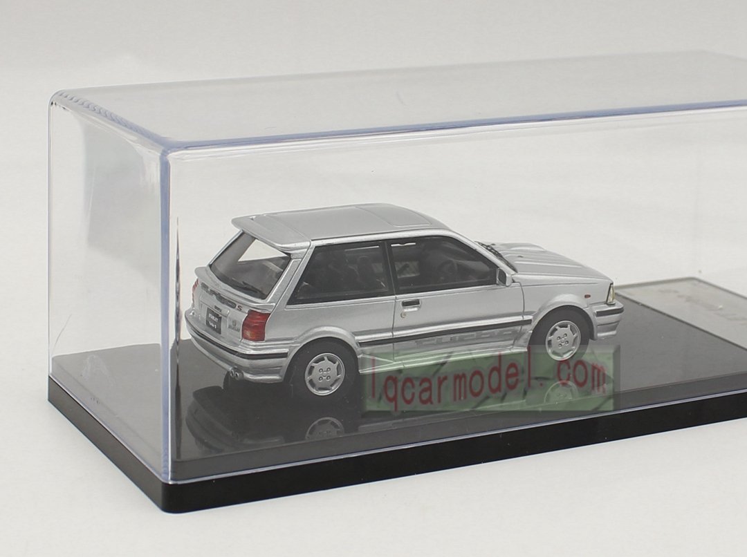 1/43 WIT'S TOYOTA STARLET TURBO S W295 Silver Resin Car Model - Image 4