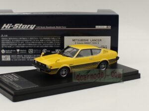 1/43 HI STORY MITSUBISHI LANCER Celeste 2000GT 1979 HS357 YE Resin Car Model