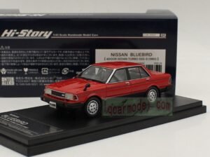 1/43 HI STORY NISSAN BLUEBIRD 4DOOR SEDAN TURBO SSS-S 1983 HS454 RE2 Resin Car Model Flaw