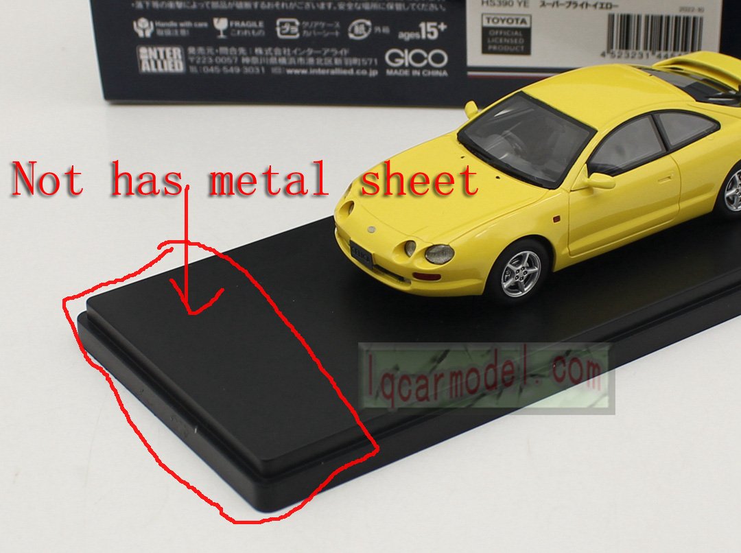 1/43 HI STORY TOYOTA CELICA SS II 1993 HS390 YE Resin Car Model Flaw - Image 9