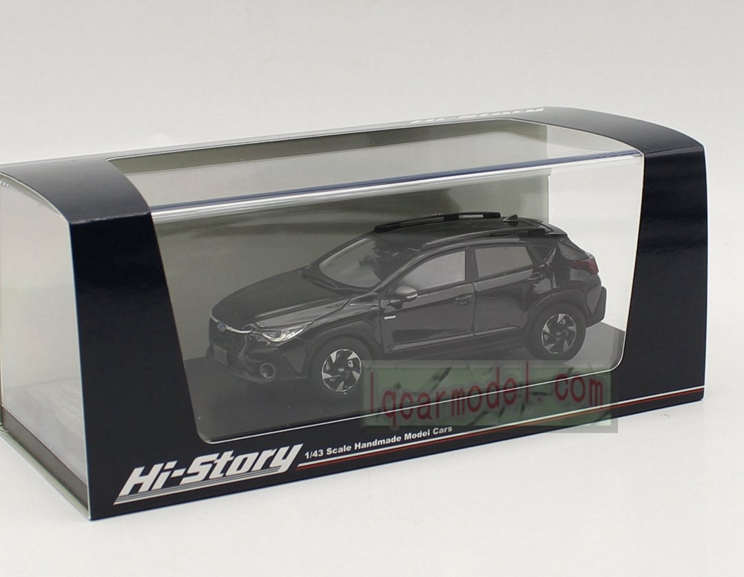 1/43 HI STORY SUBARU CROSSTREK 2023 HS507 BK Resin car model - Image 11