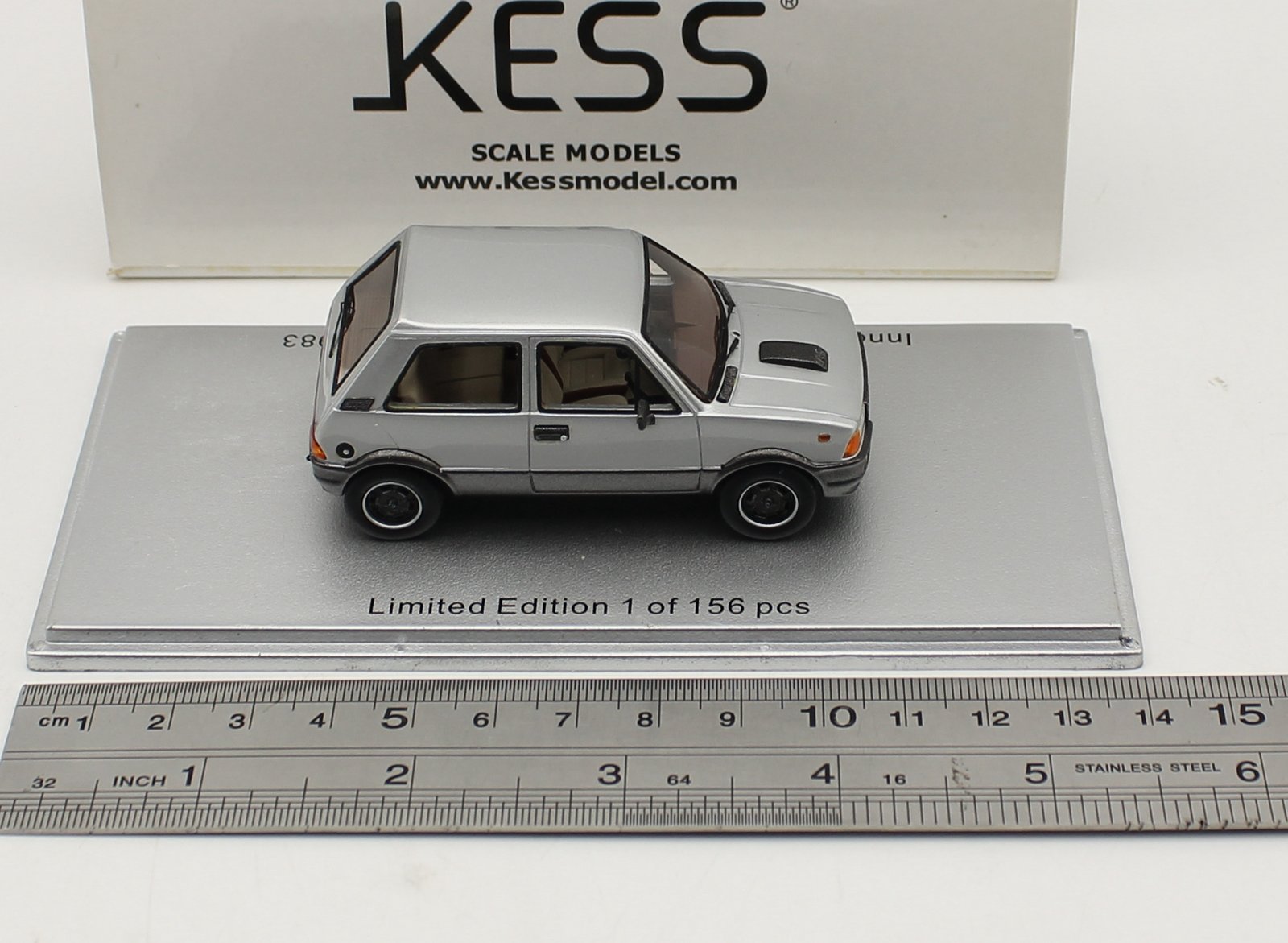 1/43 KESS Innocenti MINI De Tomaso Turbo MK II 1983 KE43012021 Car Model - Image 6