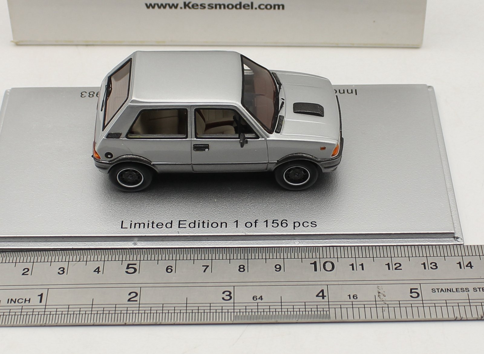 1/43 KESS Innocenti MINI De Tomaso Turbo MK II 1983 KE43012021 Car Model - Image 4