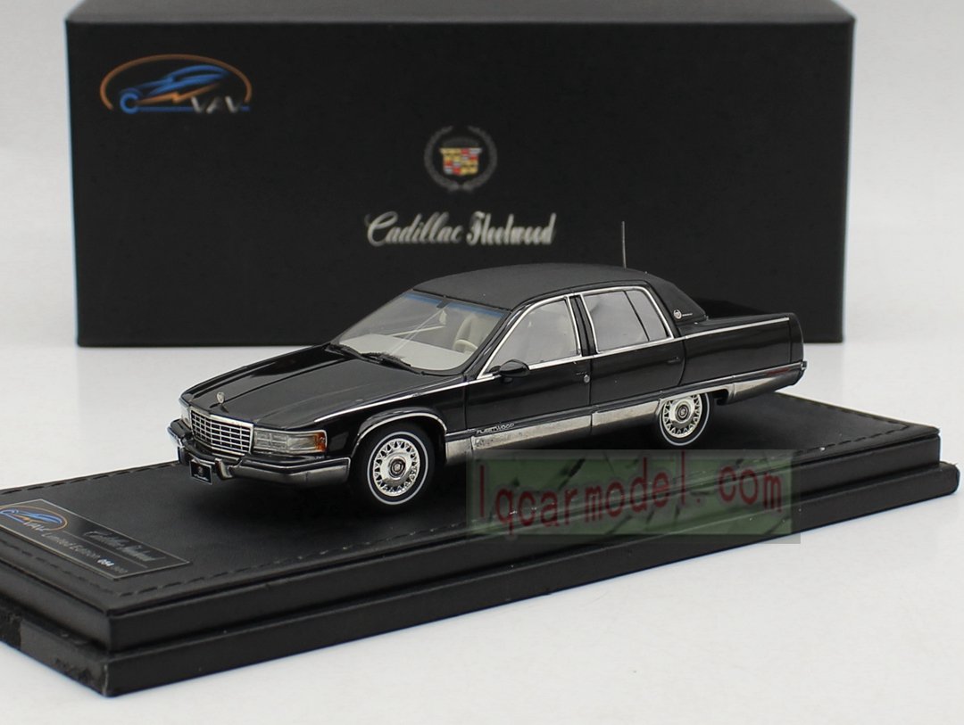 1/43 VAV 1993 Cadillac Fleetwood Brougham Car model Black color Flaw