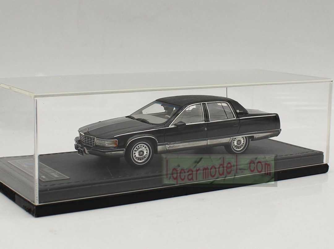 1/43 VAV 1993 Cadillac Fleetwood Brougham Car model Black color Flaw - Image 15
