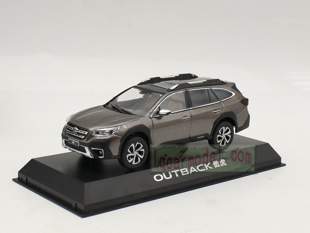 1/43 Scale New Subaru Outback diecast model Brown Color - Image 5