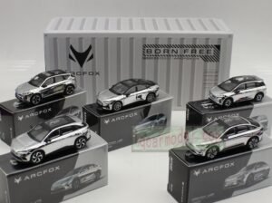 1/64 Scale ARCFOX one set(5 models) Car model diecast ARCFOX at6 as6 at5 as5 KAOLA S