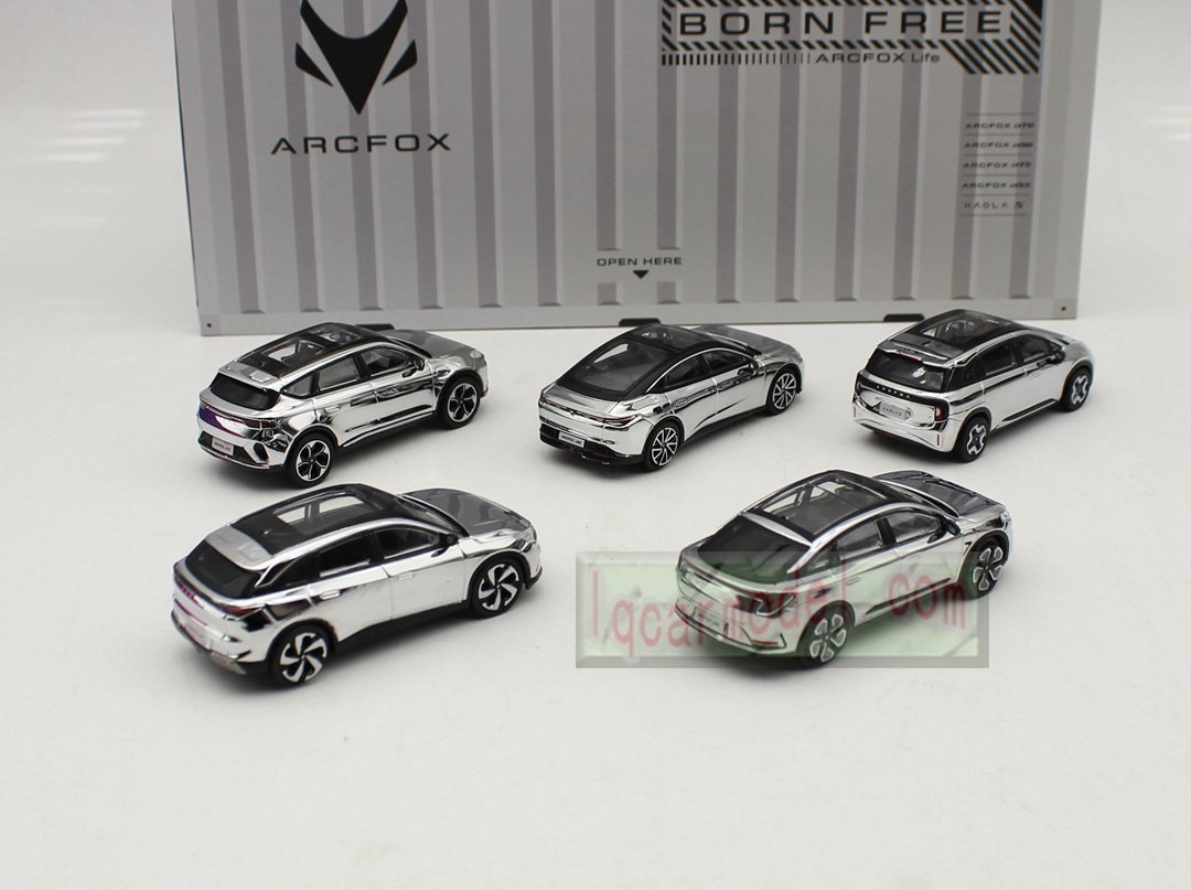 1/64 Scale ARCFOX one set(5 models) Car model diecast ARCFOX at6 as6 at5 as5 KAOLA S - Image 11