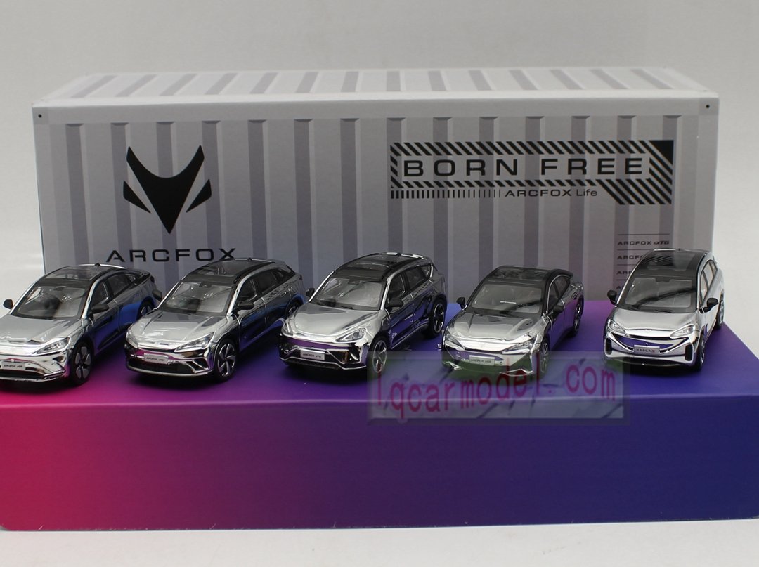 1/64 Scale ARCFOX one set(5 models) Car model diecast ARCFOX at6 as6 at5 as5 KAOLA S - Image 10
