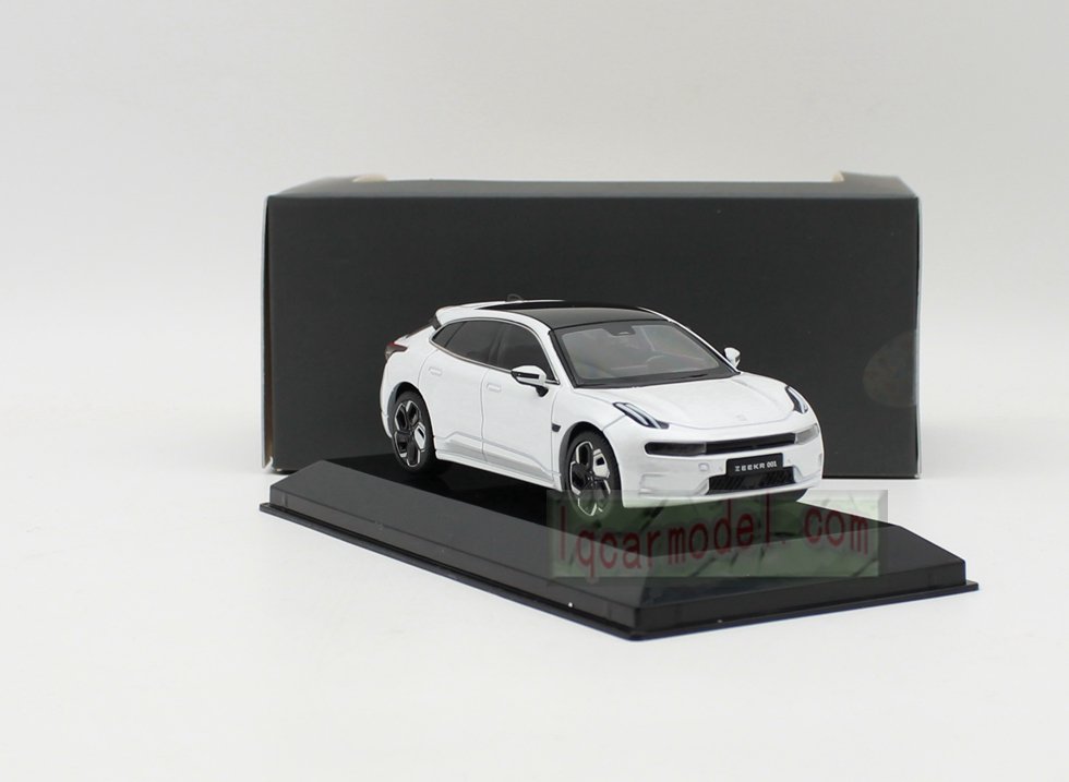 1/43 Scale zeekr 001 Diecast Model White - Image 6