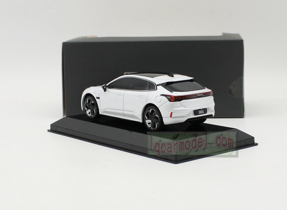 1/43 Scale zeekr 001 Diecast Model White - Image 4