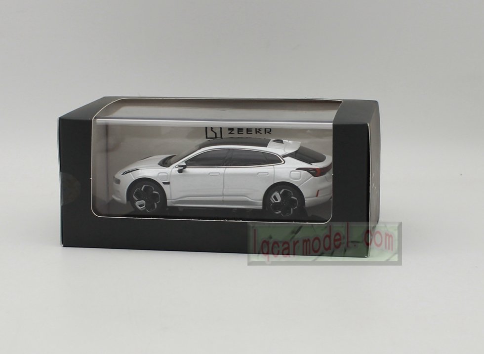 1/43 Scale zeekr 001 Diecast Model White - Image 2