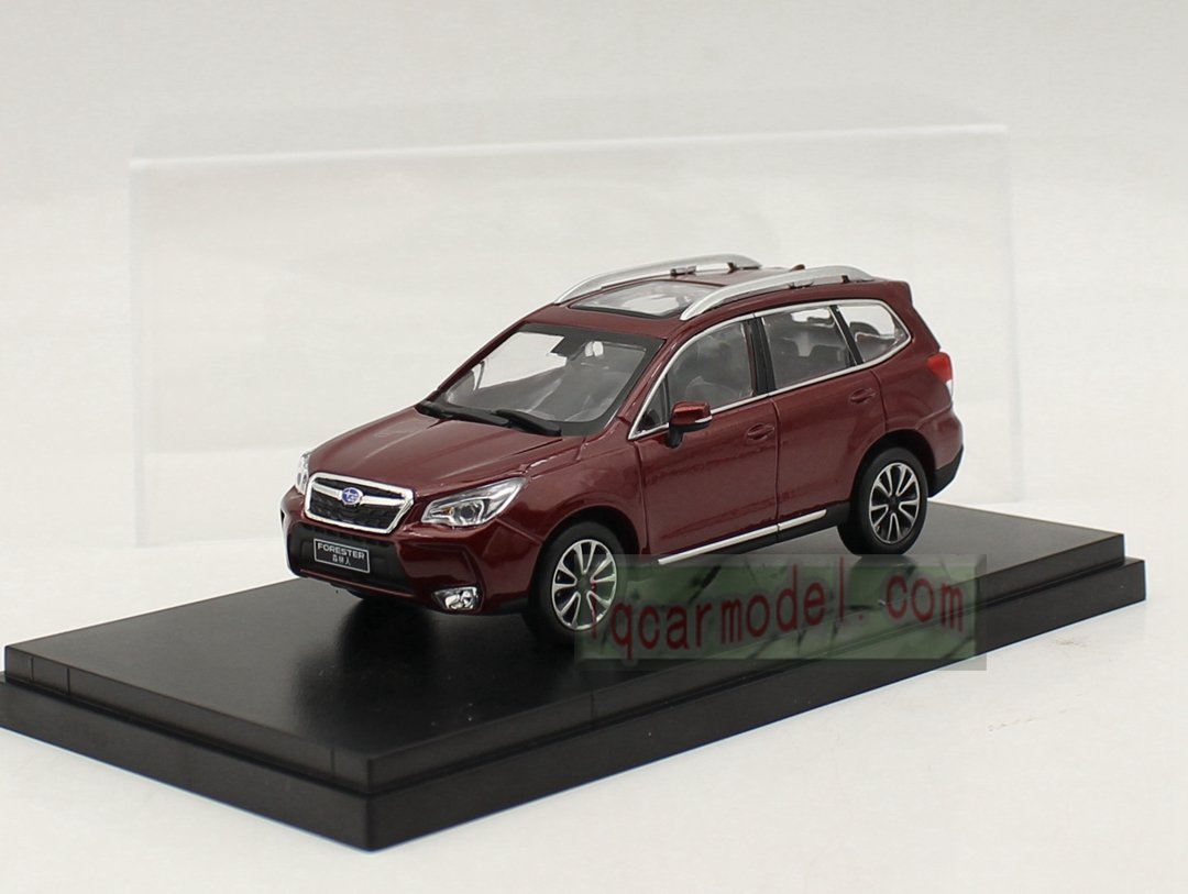 1/43 SUBARU Forester Red Diecast Car model (No paper box )