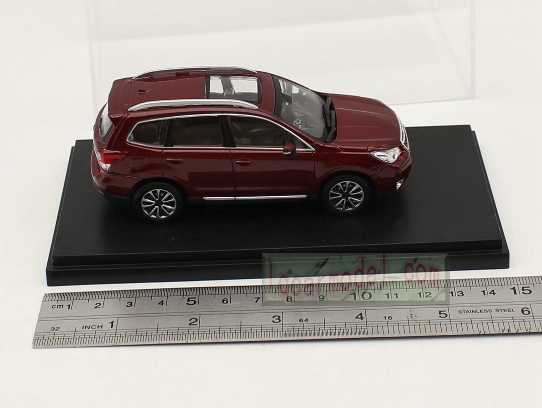 1/43 SUBARU Forester Red Diecast Car model (No paper box ) - Image 6
