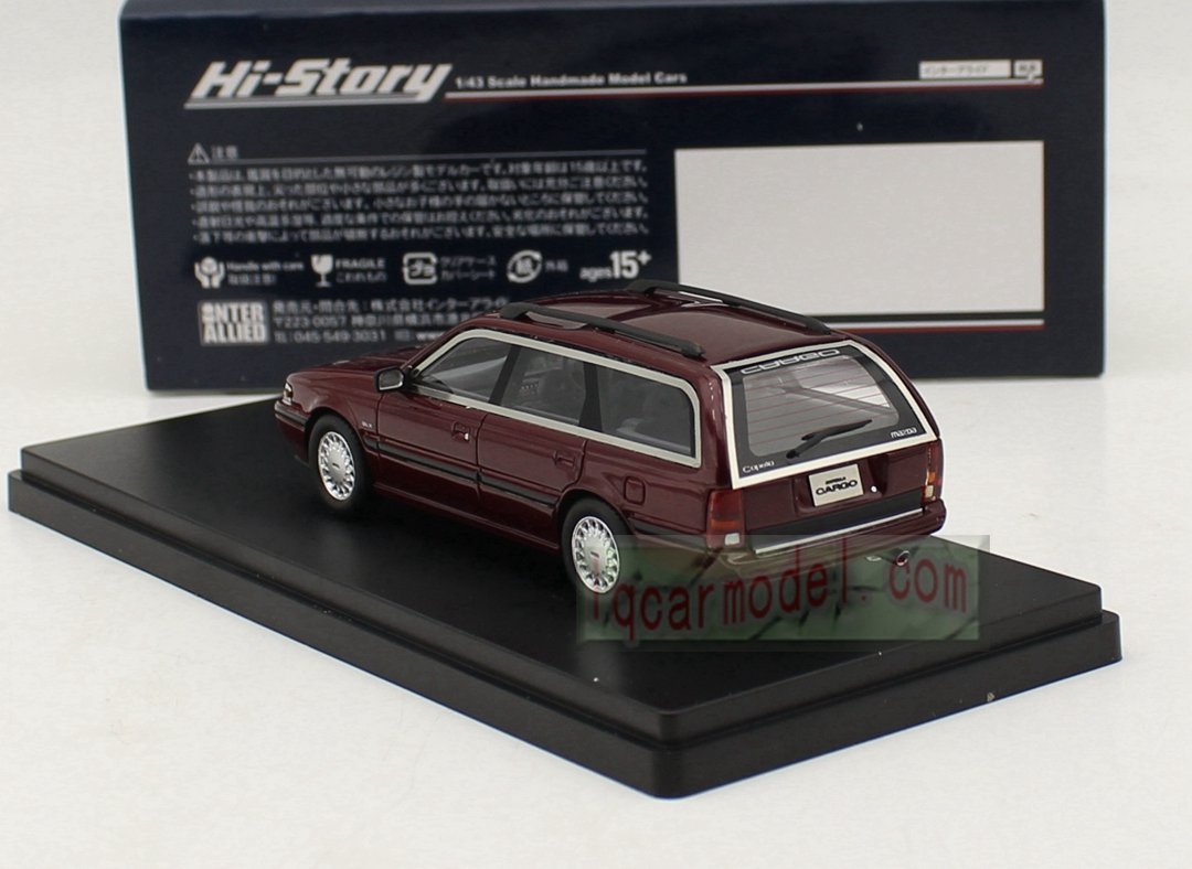 1/43 HI STORY Mazda Capella Cargo GL-X Resin car model - Image 4
