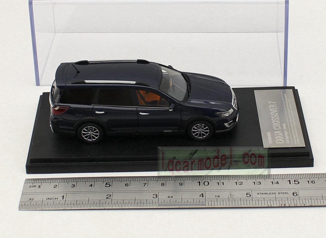 1/43 HI STORY 2015 SUBARU EXIGA CROSSOVER 7 Resin car model Not has paper box - Image 5