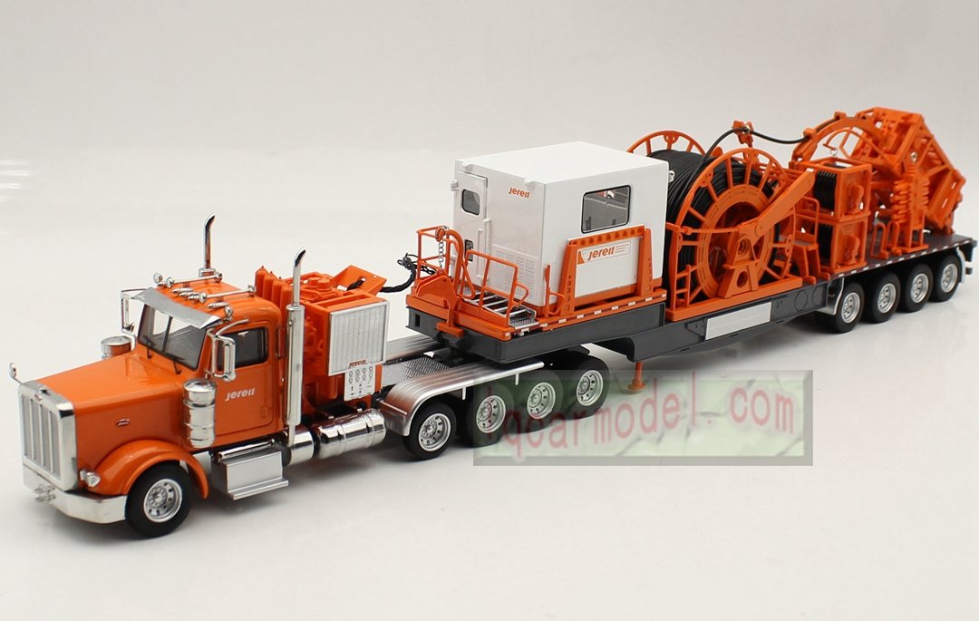 1/50 Jereh Trailer Mounted Coiled Tubing Unit Truck Diecast model Rare ! - Image 12