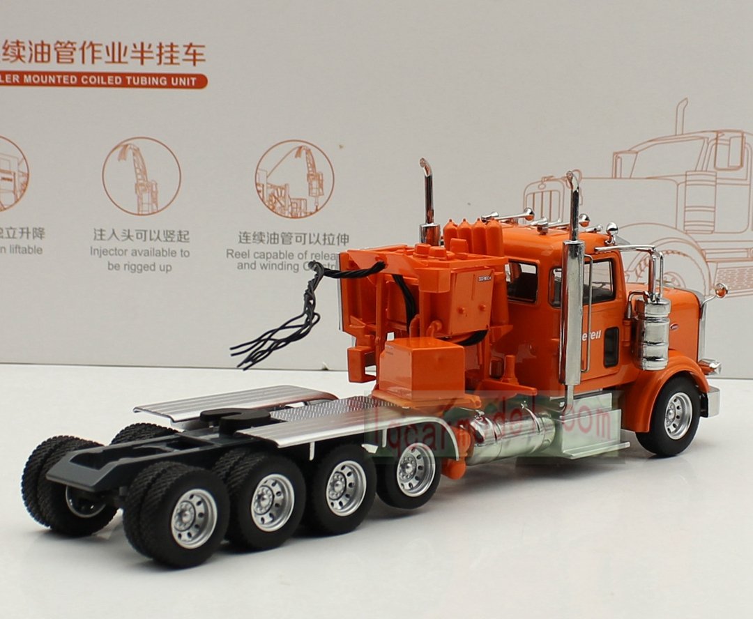 1/50 Jereh Trailer Mounted Coiled Tubing Unit Truck Diecast model Rare ! - Image 26