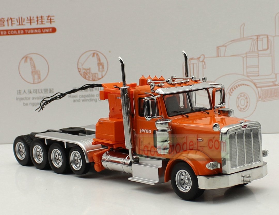 1/50 Jereh Trailer Mounted Coiled Tubing Unit Truck Diecast model Rare ! - Image 27