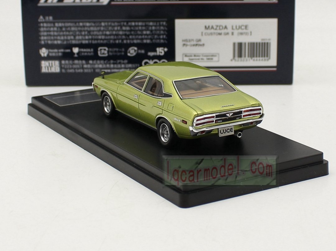 1/43 Hi Story MAZDA LUCE CUSTOM GR II 1972 HS371 GR Resin car model Flaw - Image 5