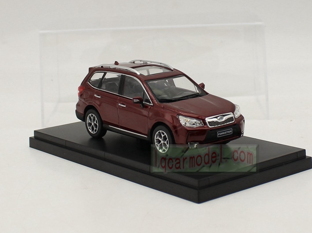 1/43 Scale SUBARU Forester Red Diecast Car model (No paper box ) - Image 3