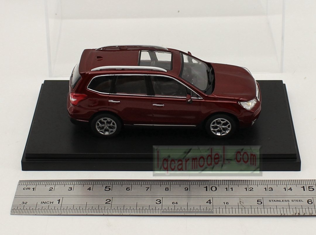 1/43 Scale SUBARU Forester Red Diecast Car model (No paper box ) - Image 4