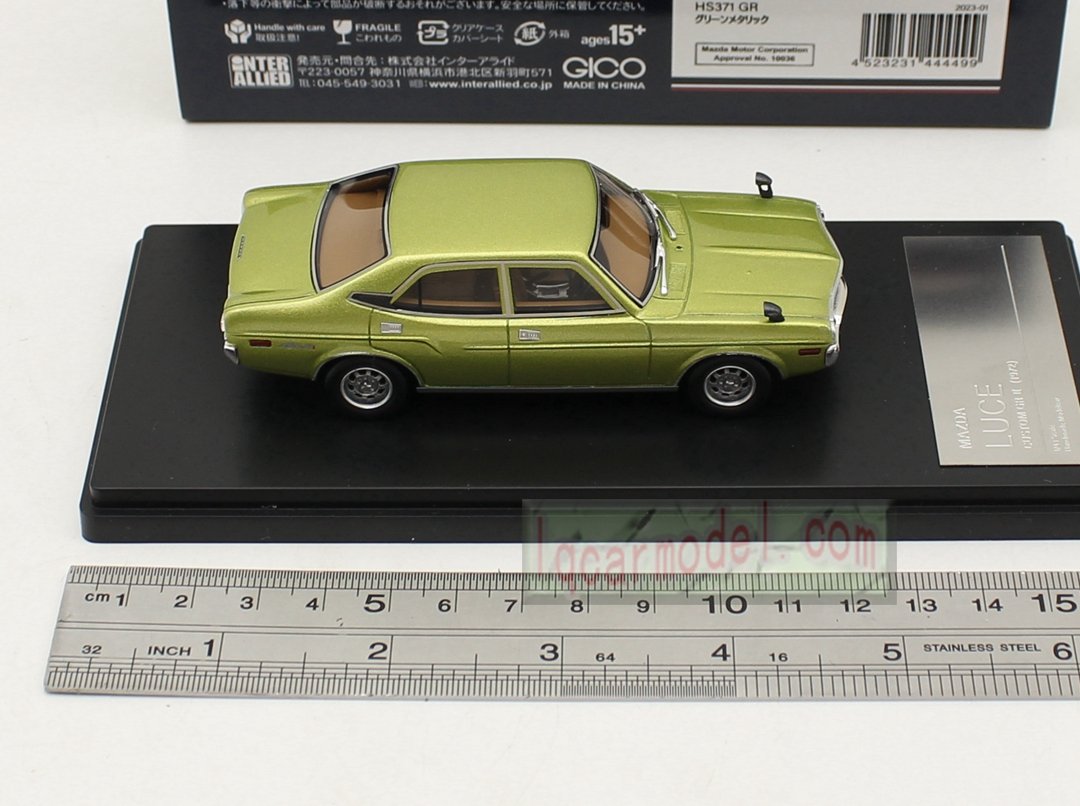 1/43 Hi Story MAZDA LUCE CUSTOM GR II 1972 HS371 GR Resin car model Flaw - Image 6