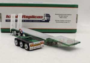 1/50 Iconic Replicas 45' EXTENDABLE DROPDECK Drop Deck Trailer Diecast Green