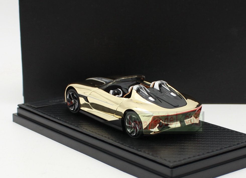 1/43 MG Cyberster Pure electric concept vehicle diecast model Gold Color - Image 4