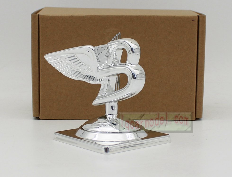 Bentley Flying 'B' Ornament Mascot Resin&Metal Model Decorations Silver color - Image 8