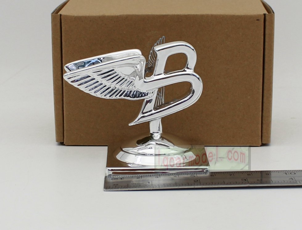 Bentley Flying 'B' Ornament Mascot Resin&Metal Model Decorations Silver color - Image 7