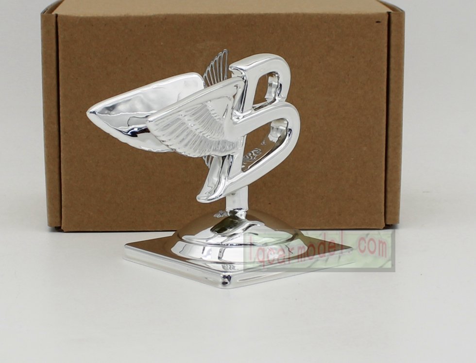 Bentley Flying 'B' Ornament Mascot Resin&Metal Model Decorations Silver color - Image 6