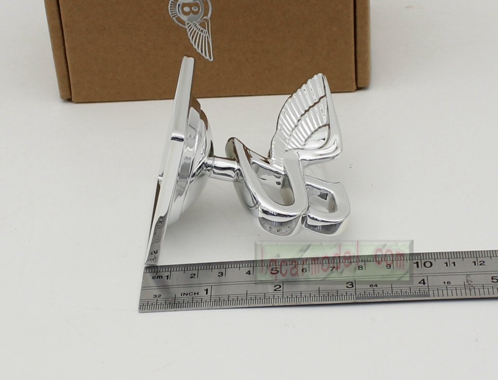 Bentley Flying 'B' Ornament Mascot Resin&Metal Model Decorations Silver color - Image 5
