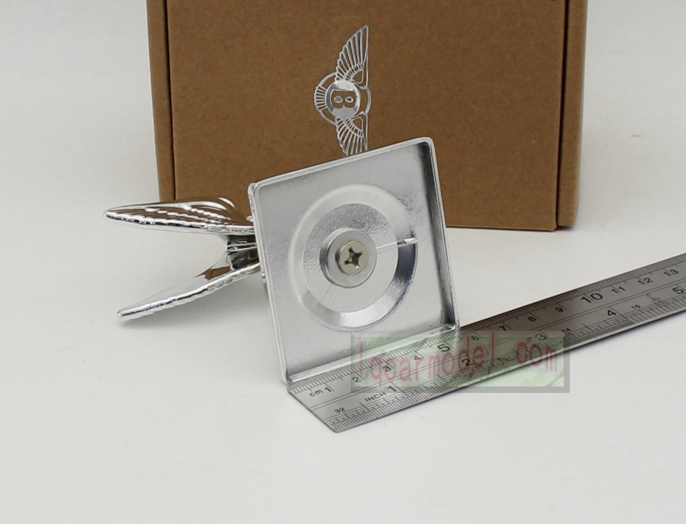 Bentley Flying 'B' Ornament Mascot Resin&Metal Model Decorations Silver color - Image 4