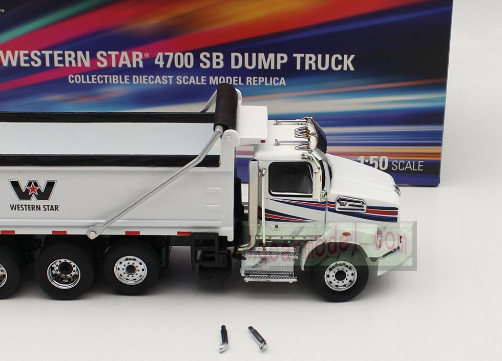 1/50 Diecast Masters DM WESTERN STAR 4700 SB DUMP TRUCK Diecast Model 71034 - Image 8