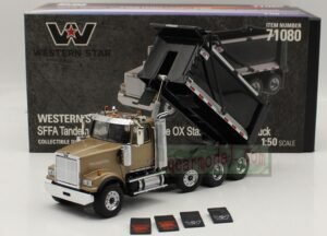 1/50 Diecast Masters DM WESTERN STAR 4900 SFFA Tandem Axle DUMP TRUCK Diecast Model 71080