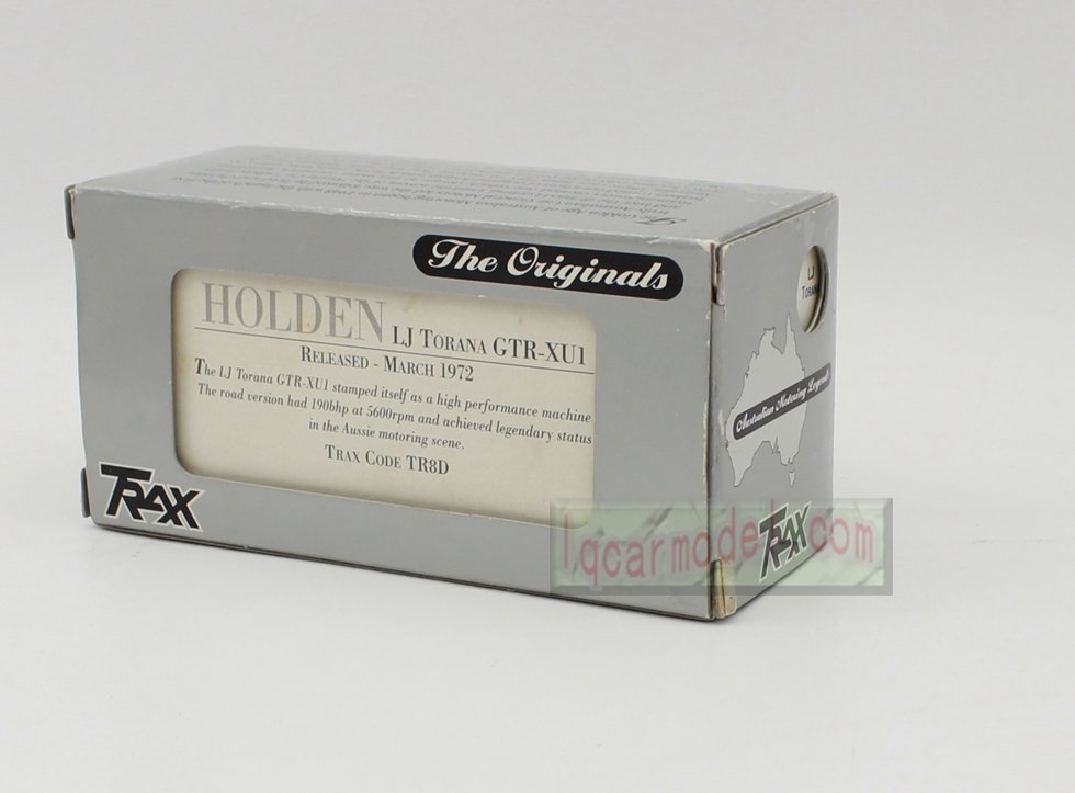 1/43 Scale TRAX HOLDEN LJ TORANA GTR-XU1 1972 TR8D Car model - Image 4